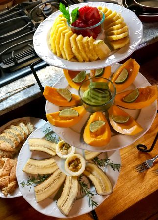 Hale Maluhia Breakfast Fruit Display